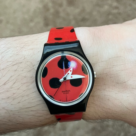 Vintage 1998 Spring Summer Collection Women Swatch Watch Mariquita LB148 - Picture 8 of 8